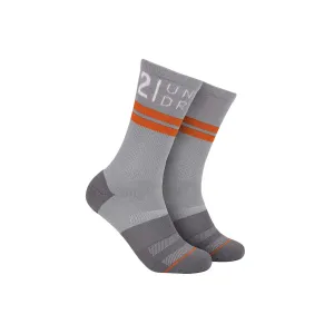 2UNDR Sport Crew Sock - Grey/Grey
