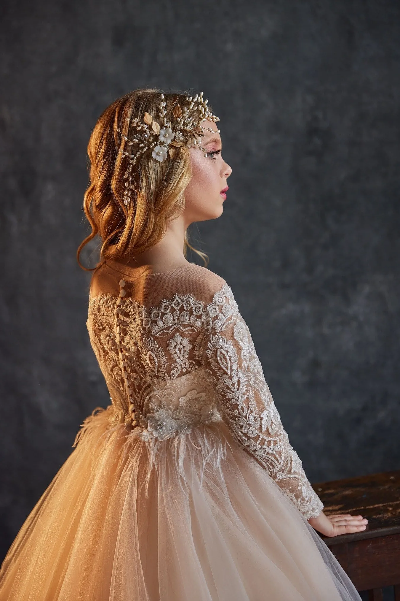 3212 Elegant Classic Ball Gown For Girls