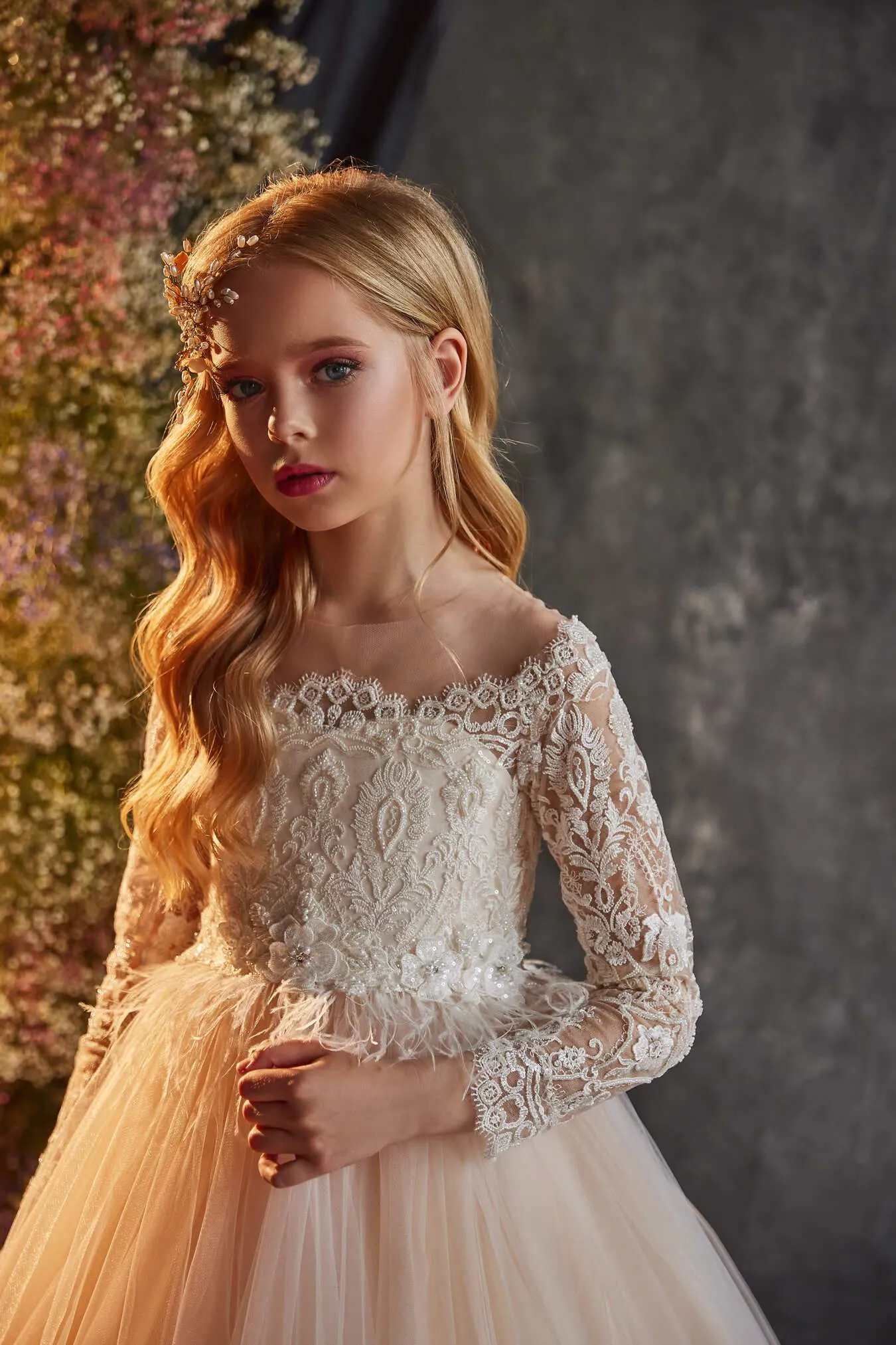 3212 Elegant Classic Ball Gown For Girls