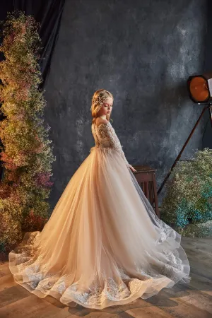 3212 Elegant Classic Ball Gown For Girls