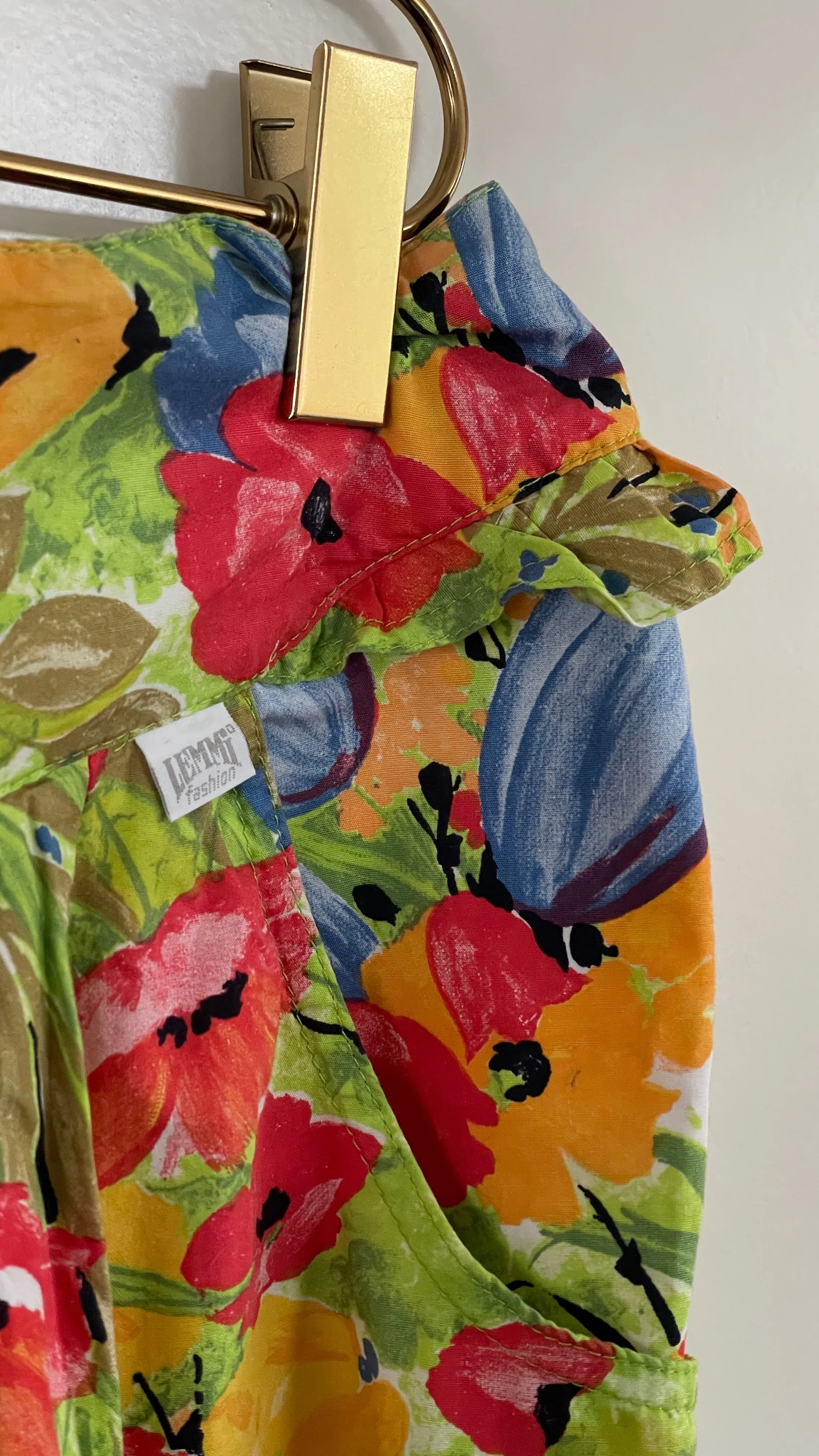 90s floral pants