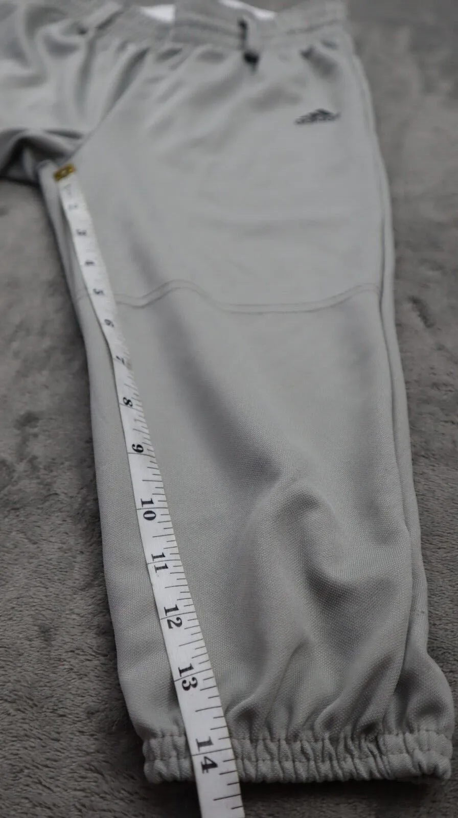 Adidas Boys Aero Ready Activewear Sports Jogger Pants High Rise Gray Size XS
