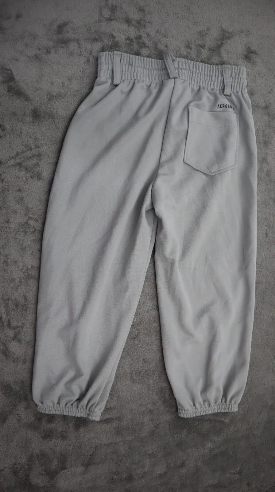 Adidas Boys Aero Ready Activewear Sports Jogger Pants High Rise Gray Size XS