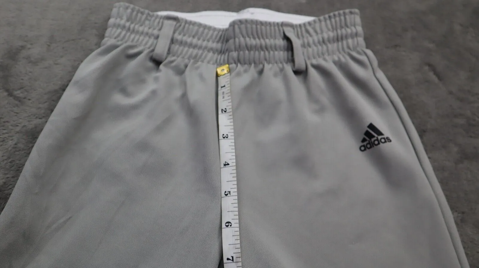 Adidas Boys Aero Ready Activewear Sports Jogger Pants High Rise Gray Size XS