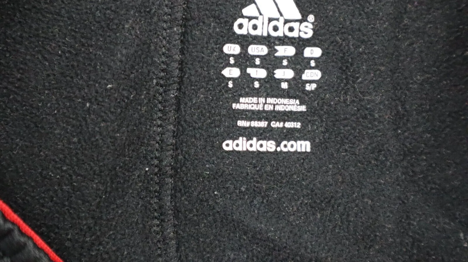 Adidas Men's 3 Striped Activewear Sports Logo Track Pants High Rise Black Size S