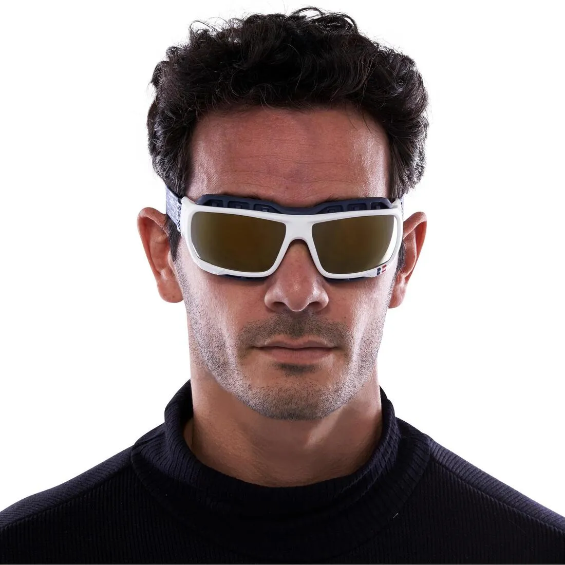 Adult MH910 hiking goggles Cat 4  2 interchangeable lenses – Black/Blue