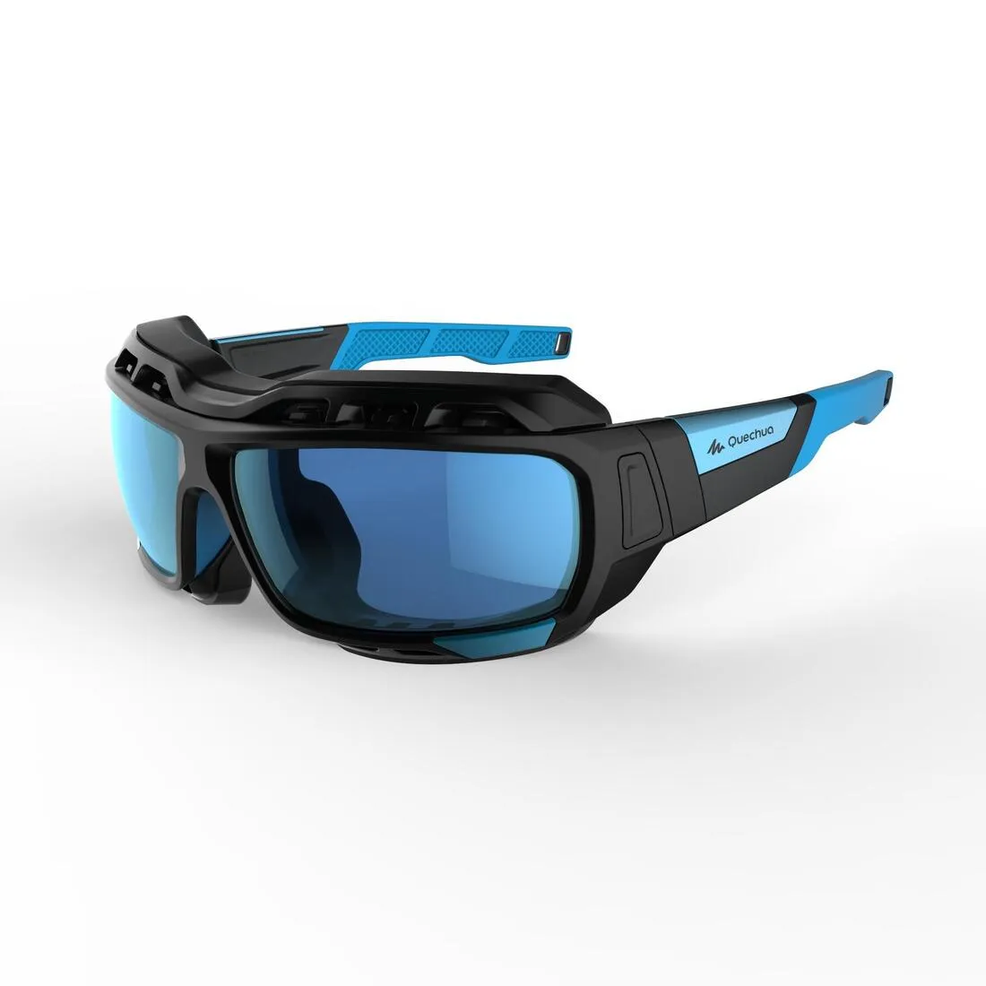 Adult MH910 hiking goggles Cat 4  2 interchangeable lenses – Black/Blue