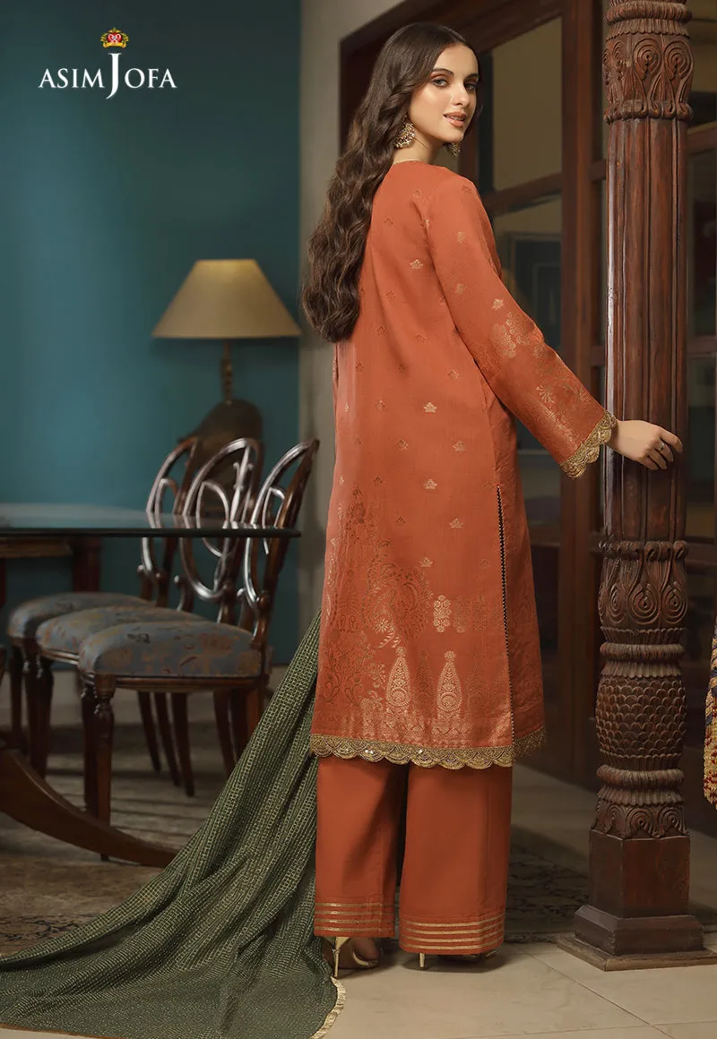 AJJD-05 | Asim Jofa Jacquard Eid Edition 2022 | Stitched RTW Jacquard Suits