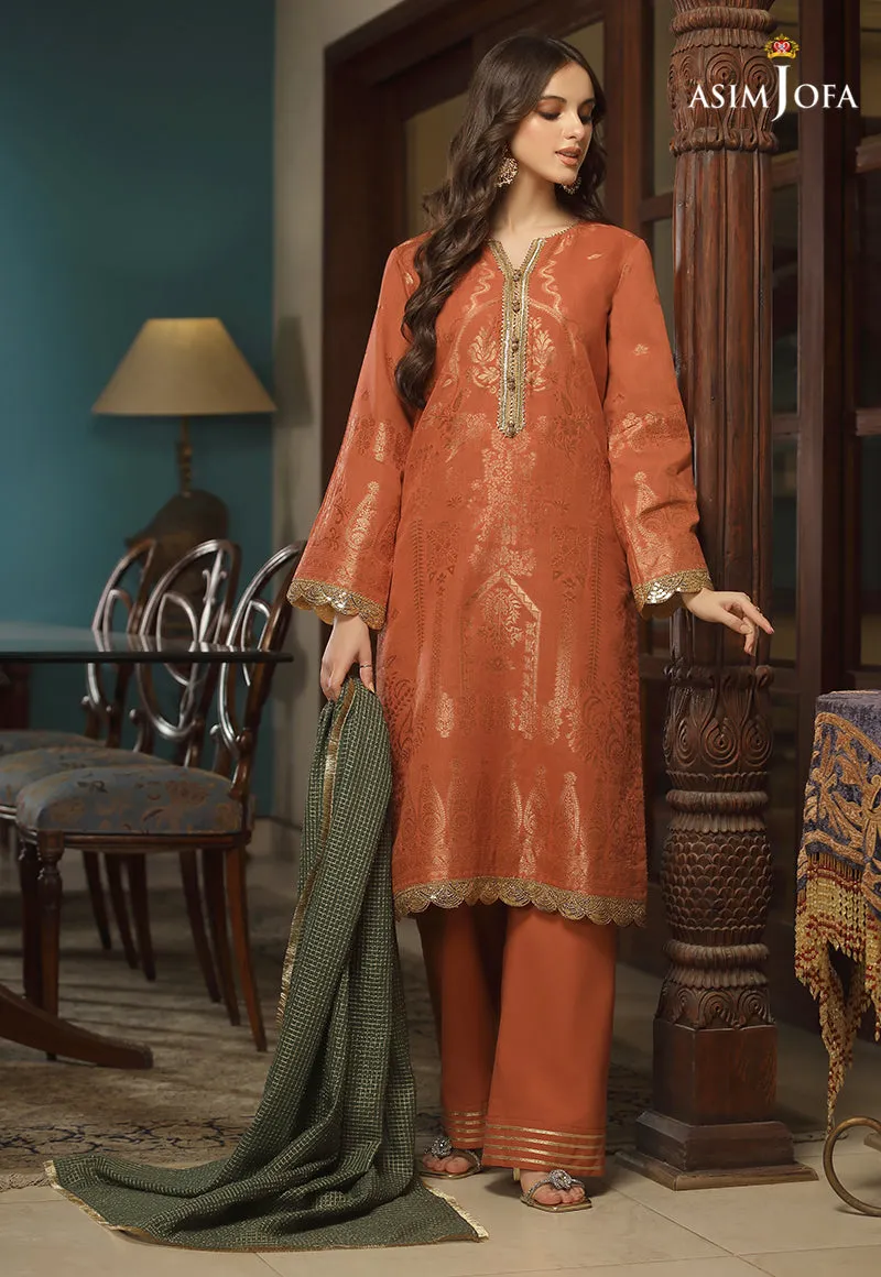 AJJD-05 | Asim Jofa Jacquard Eid Edition 2022 | Stitched RTW Jacquard Suits
