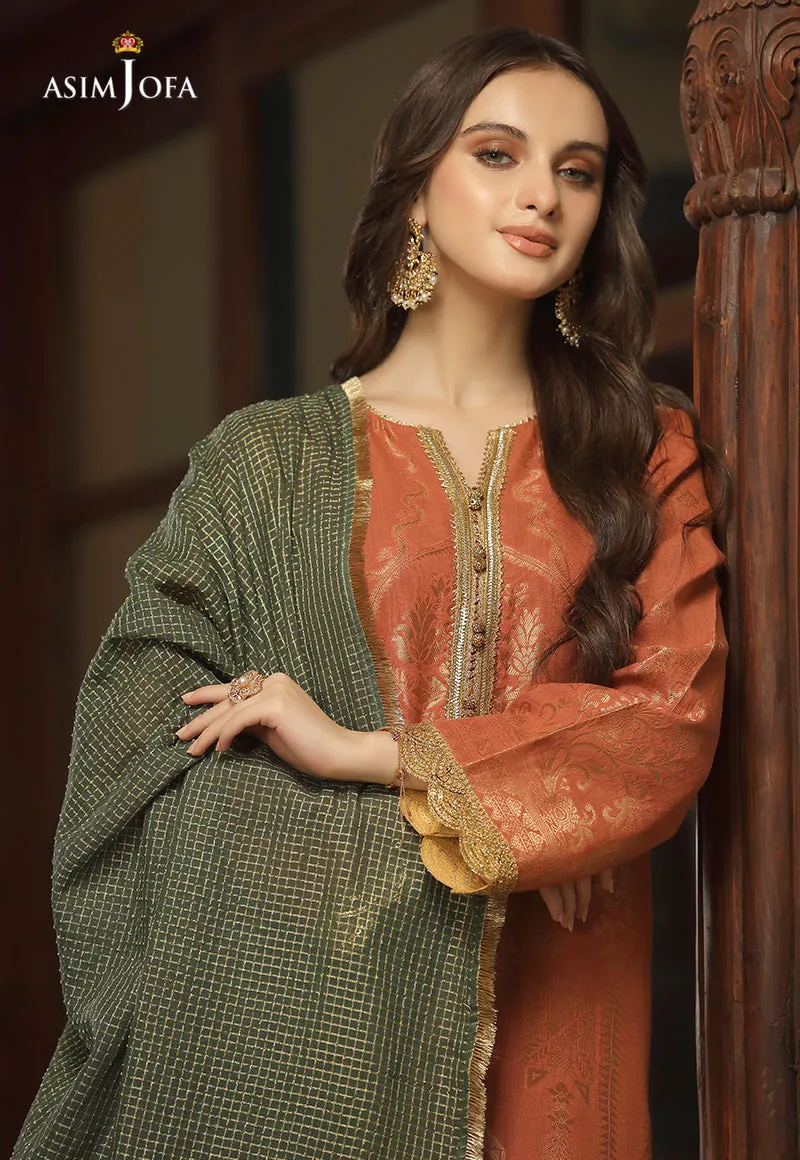 AJJD-05 | Asim Jofa Jacquard Eid Edition 2022 | Stitched RTW Jacquard Suits