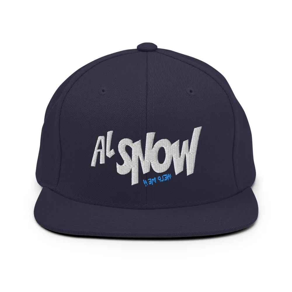 Al Snow Help Me Logo Snapback Hat