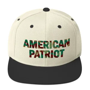 American Patriot (Camo) Snapback Hat