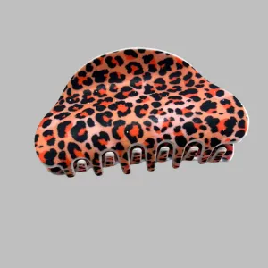 Animal Print Hair Claw Clip