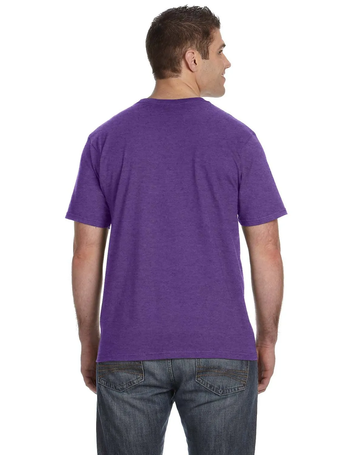Anvil Fashion Fit T-Shirt | Heather Purple