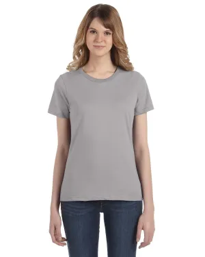 Anvil Ladies Fashion Fit T-Shirt | Silver