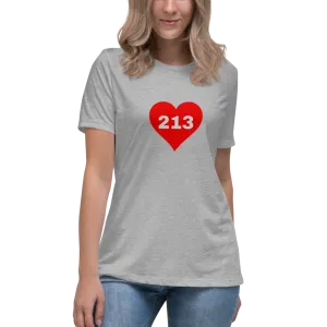 AREA CODE 213 Women's Relaxed T-Shirt