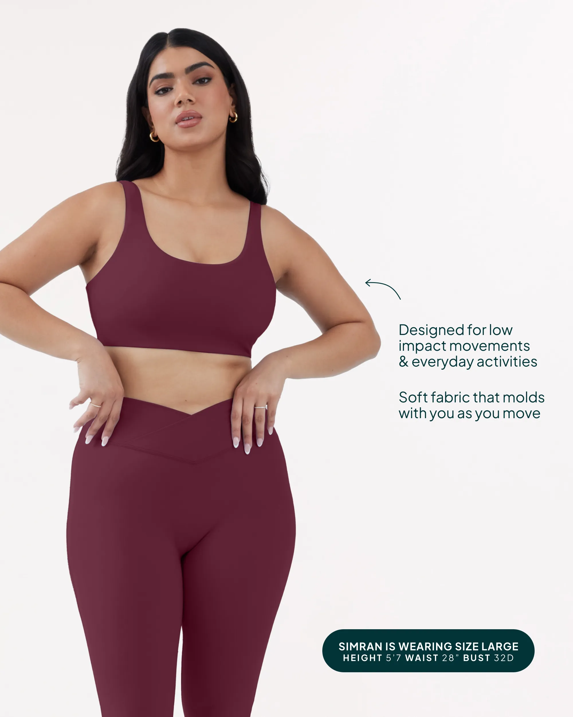 Athleisure Scoop High-Support Sports Bra