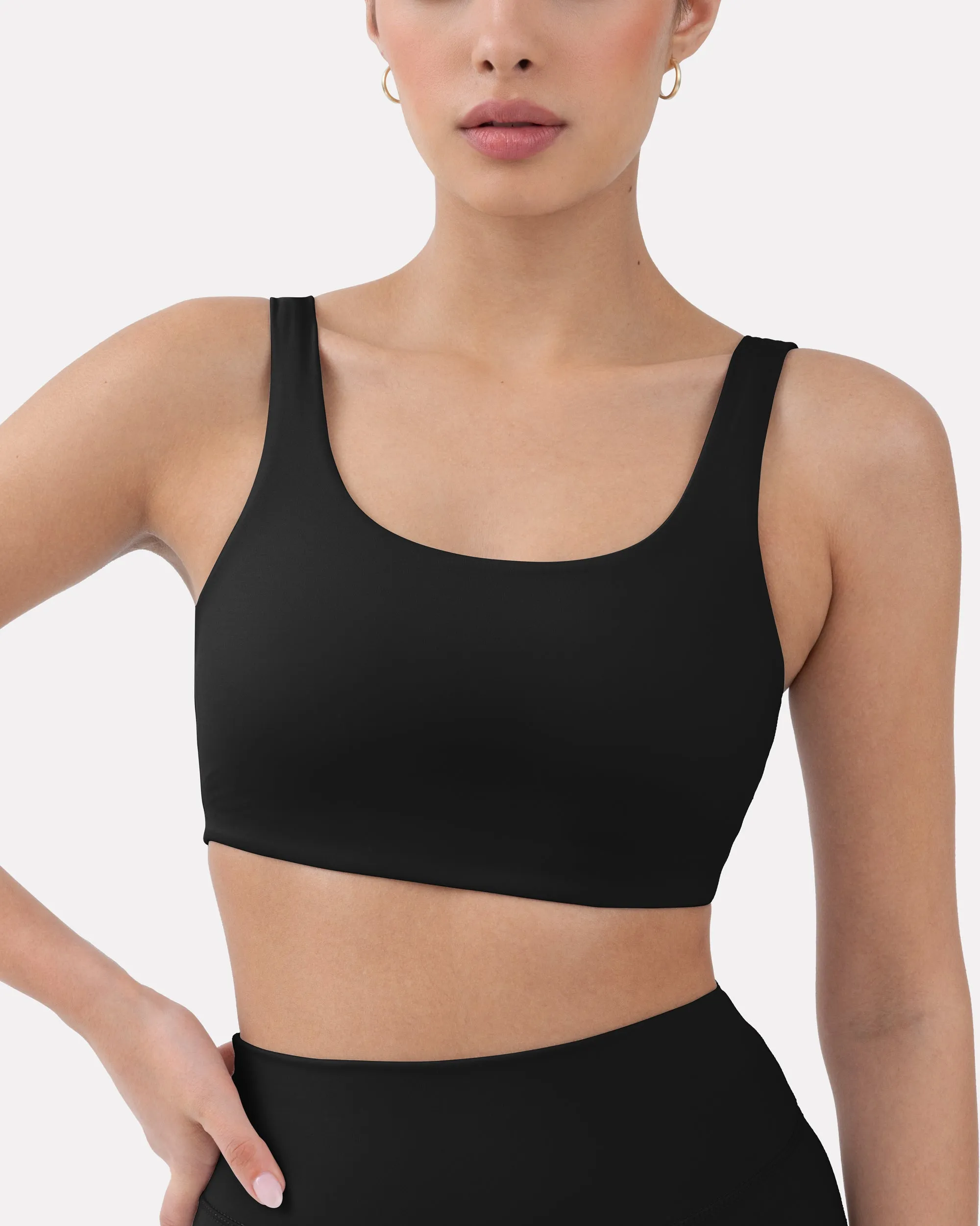 Athleisure Scoop High-Support Sports Bra