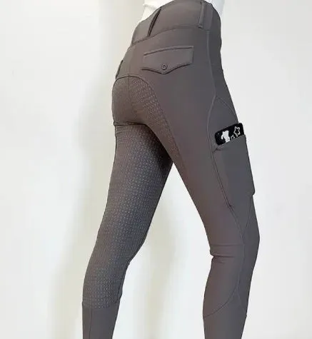 Autumn And Winter High Elastic Wear-resistant Horse Riding Adult And Children Breathable Equestrian Pants