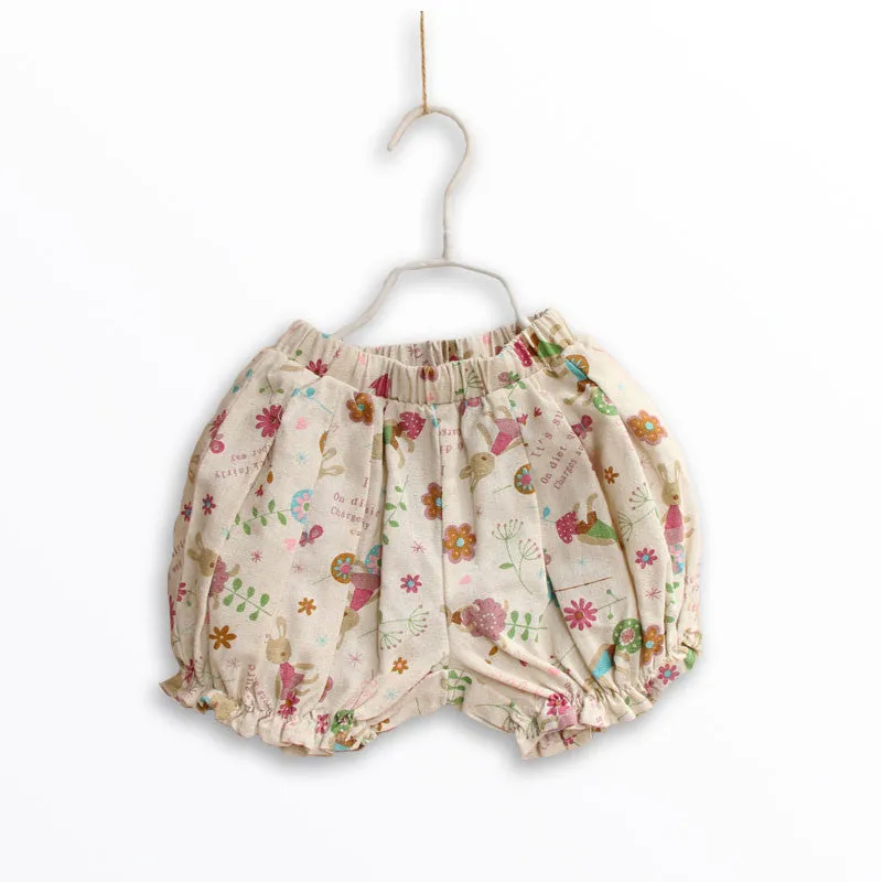 baby girls summer flower short pants style fashion cute children clothing floral kids child lace shorts pants