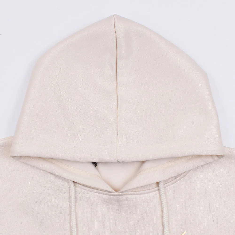 Balmain Basic Off-White Hoodie