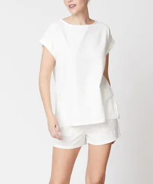 Bamboo Cotton Linen Shorts Set
