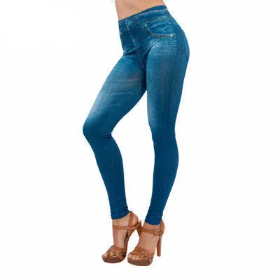 Blue Jean style Leggings