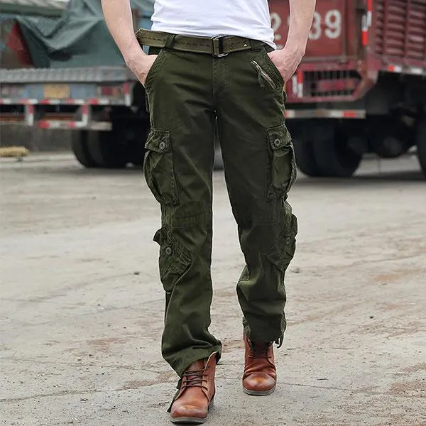 Causal Pockets Design Outdoor CottonMen's Pants