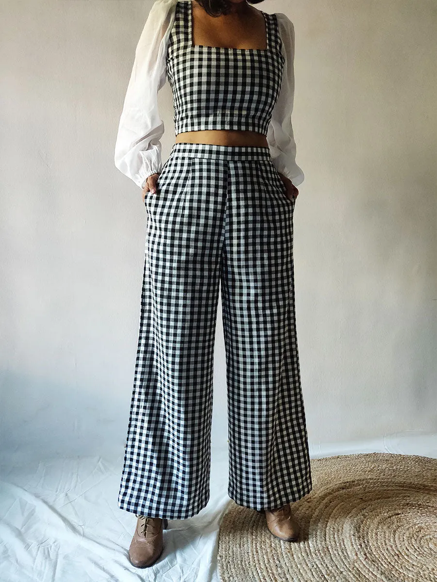 Checkered Pants