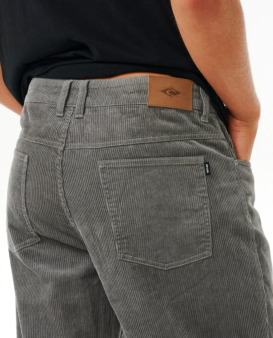 CLASSIC SURF CORD PANT - CHARCOAL GREY