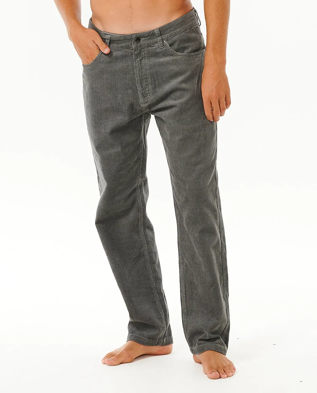 CLASSIC SURF CORD PANT - CHARCOAL GREY