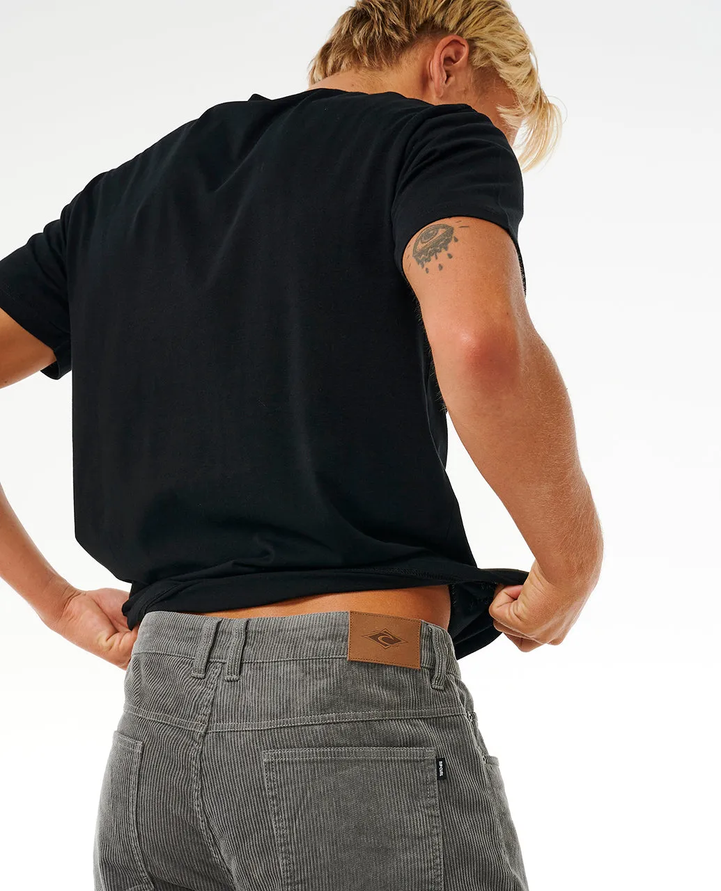 CLASSIC SURF CORD PANT - CHARCOAL GREY