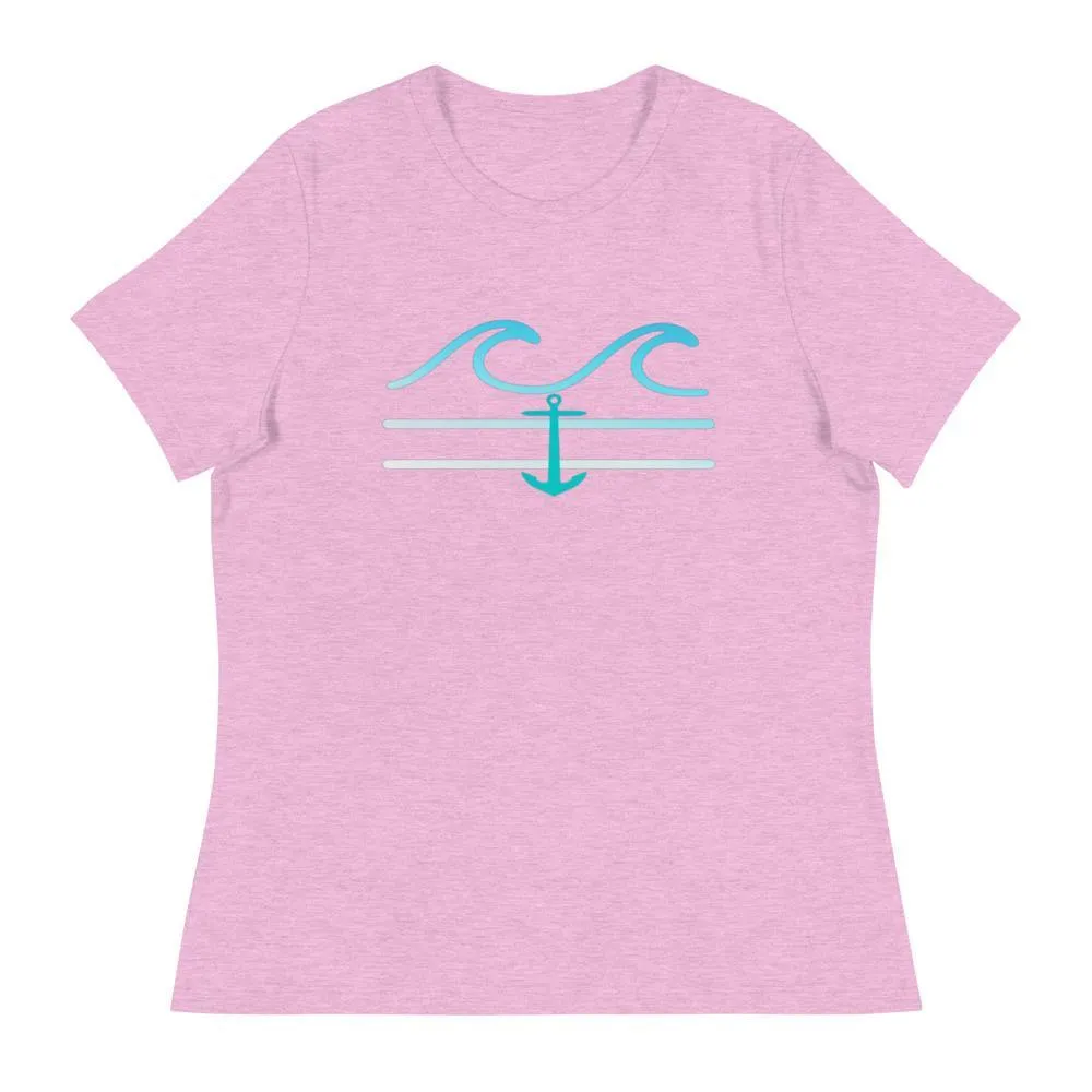 Coastal Sea Breeze Relaxed T-Shirt