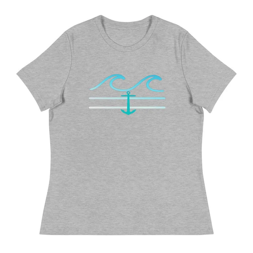 Coastal Sea Breeze Relaxed T-Shirt