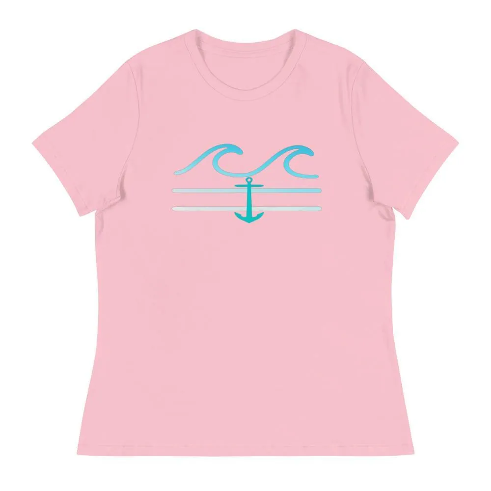 Coastal Sea Breeze Relaxed T-Shirt