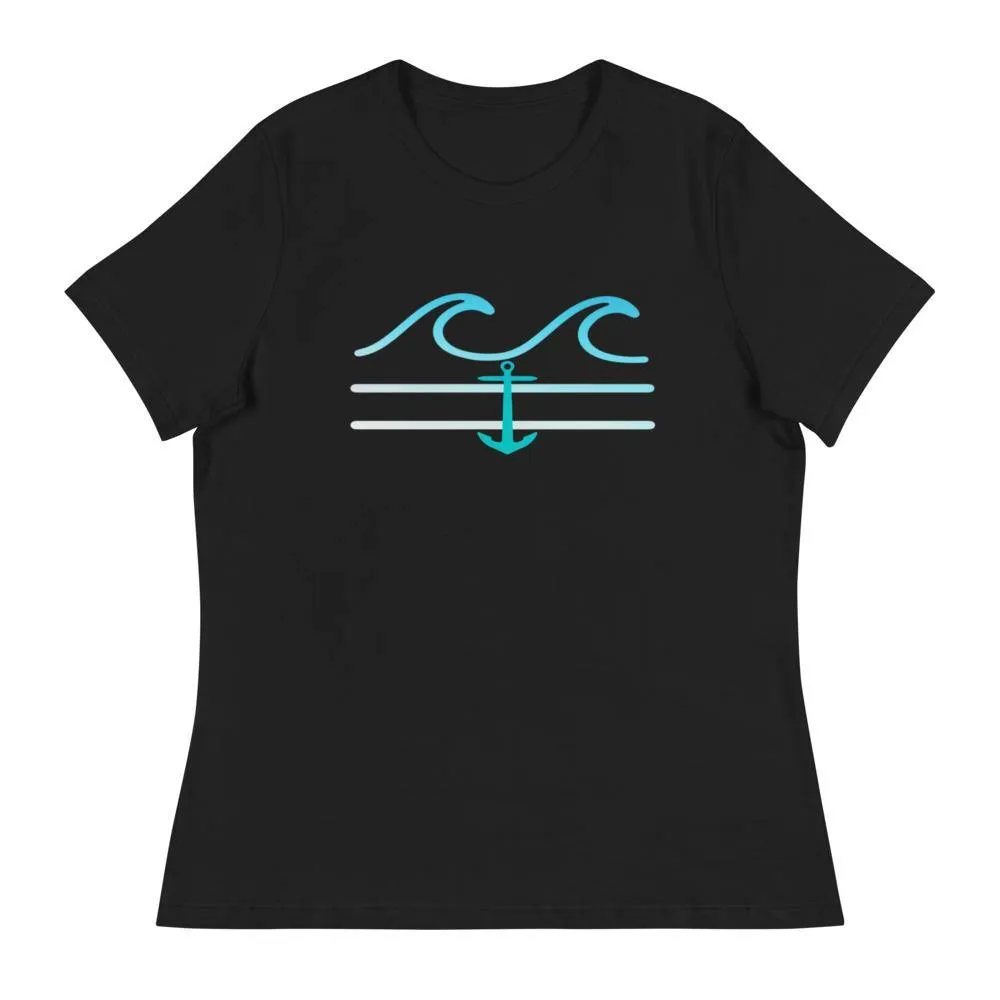 Coastal Sea Breeze Relaxed T-Shirt