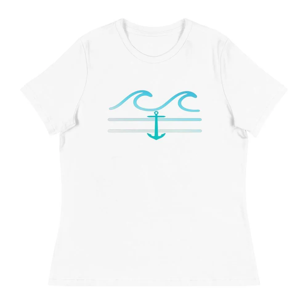 Coastal Sea Breeze Relaxed T-Shirt