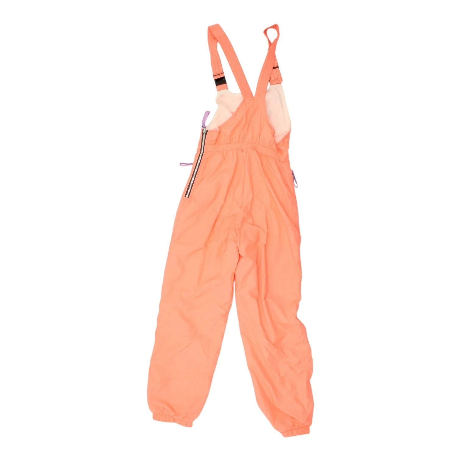 Colle Pink Ski Salopettes | Vintage Womens Designer Winter Sports Snow Pants VTG