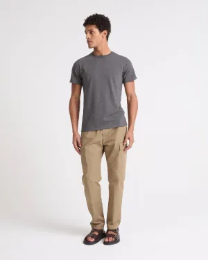 Cotton-blend cargo trousers