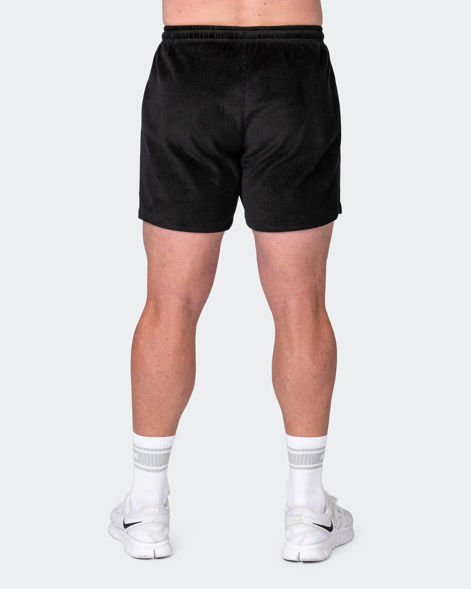 Daily Corduroy Shorts - Black