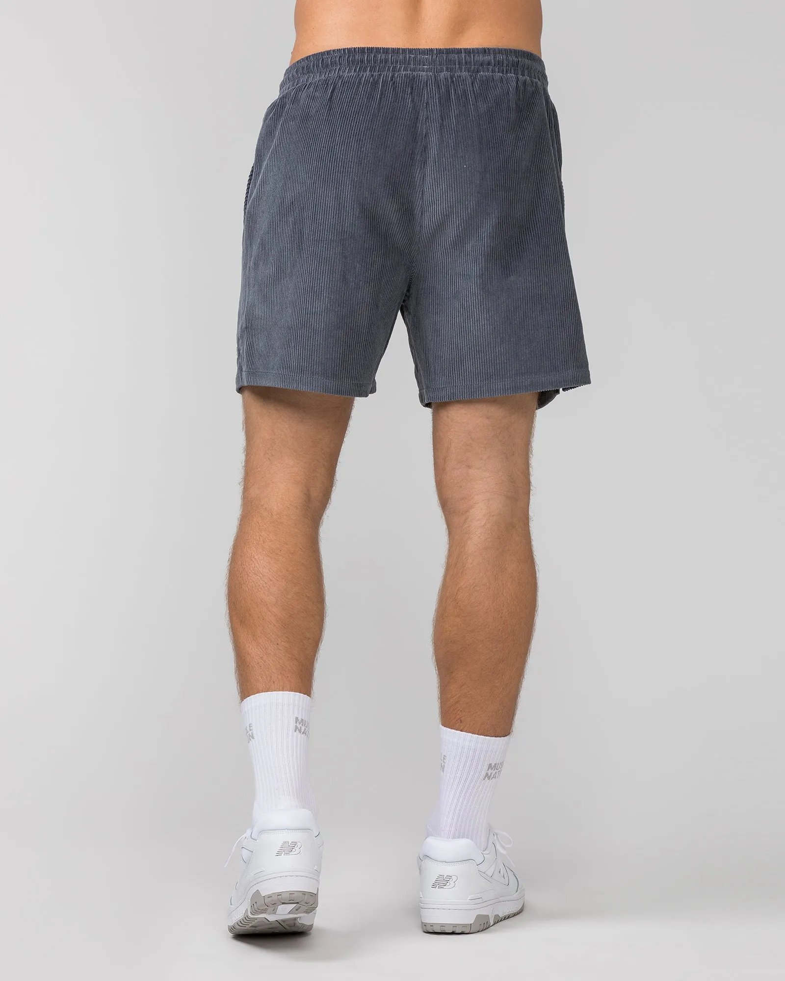 Daily Corduroy Shorts - Thunder