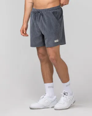 Daily Corduroy Shorts - Thunder