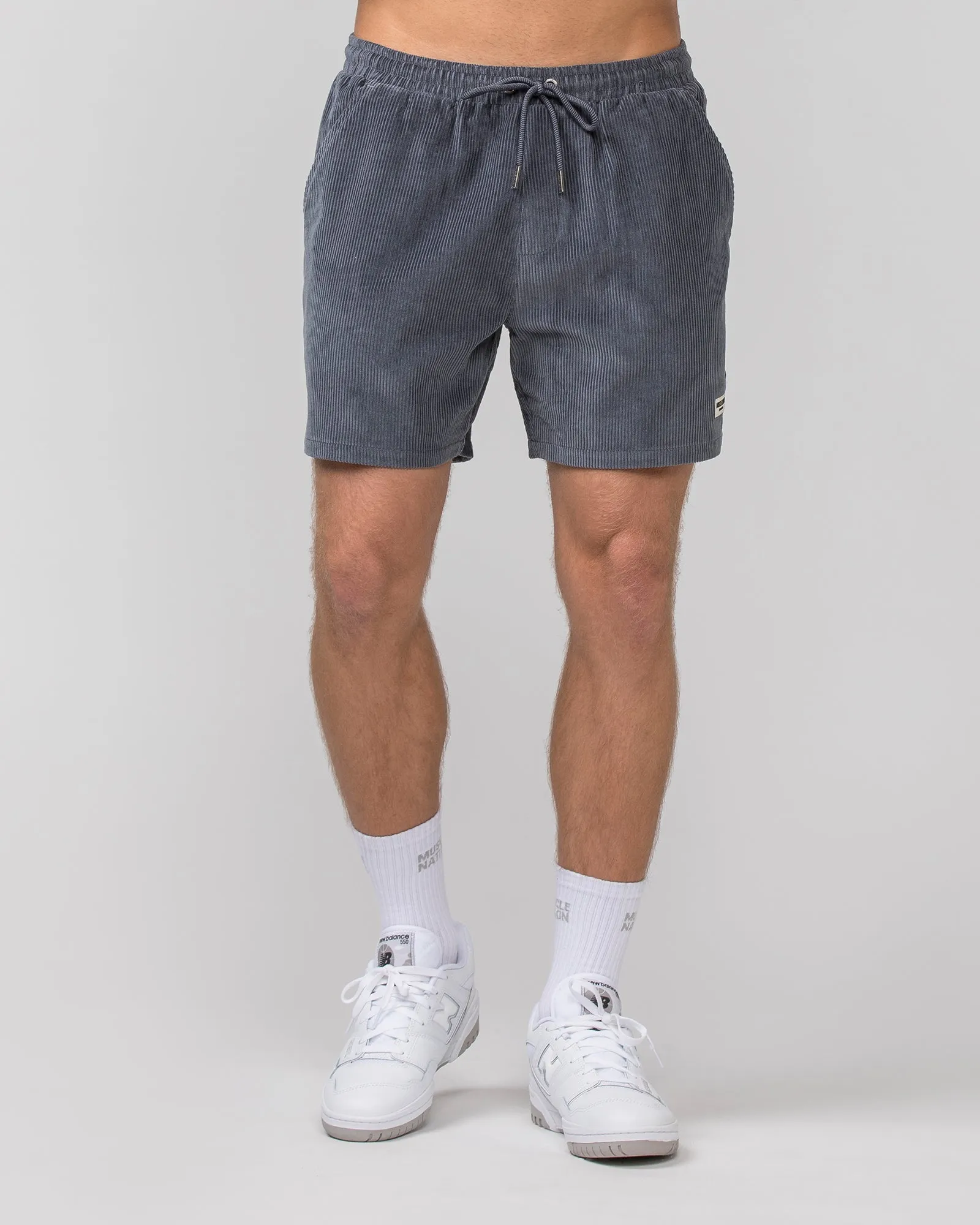 Daily Corduroy Shorts - Thunder