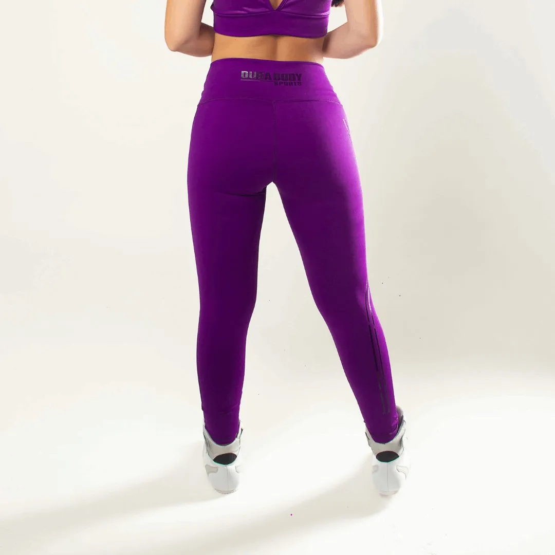 Dark Purple High Rise