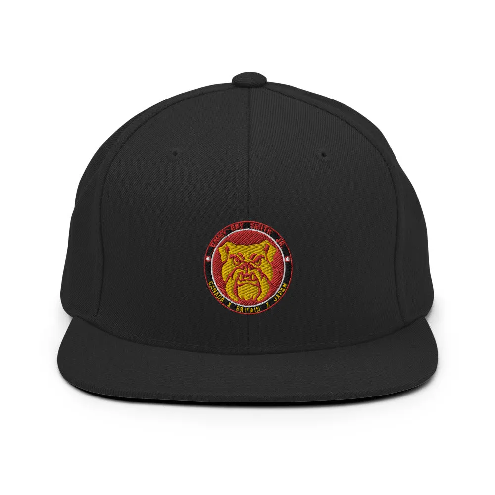 Davey Boy Smith Jr Bulldog Japan Snapback Hat