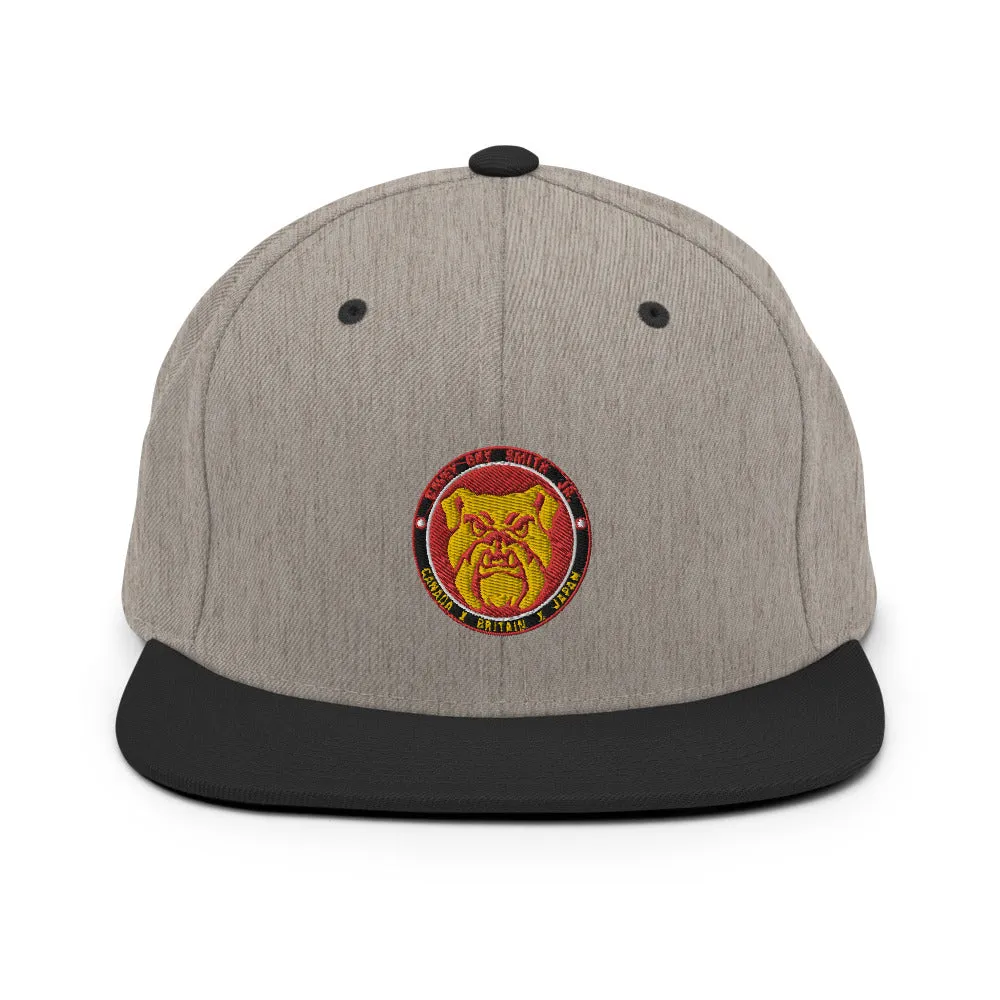 Davey Boy Smith Jr Bulldog Japan Snapback Hat
