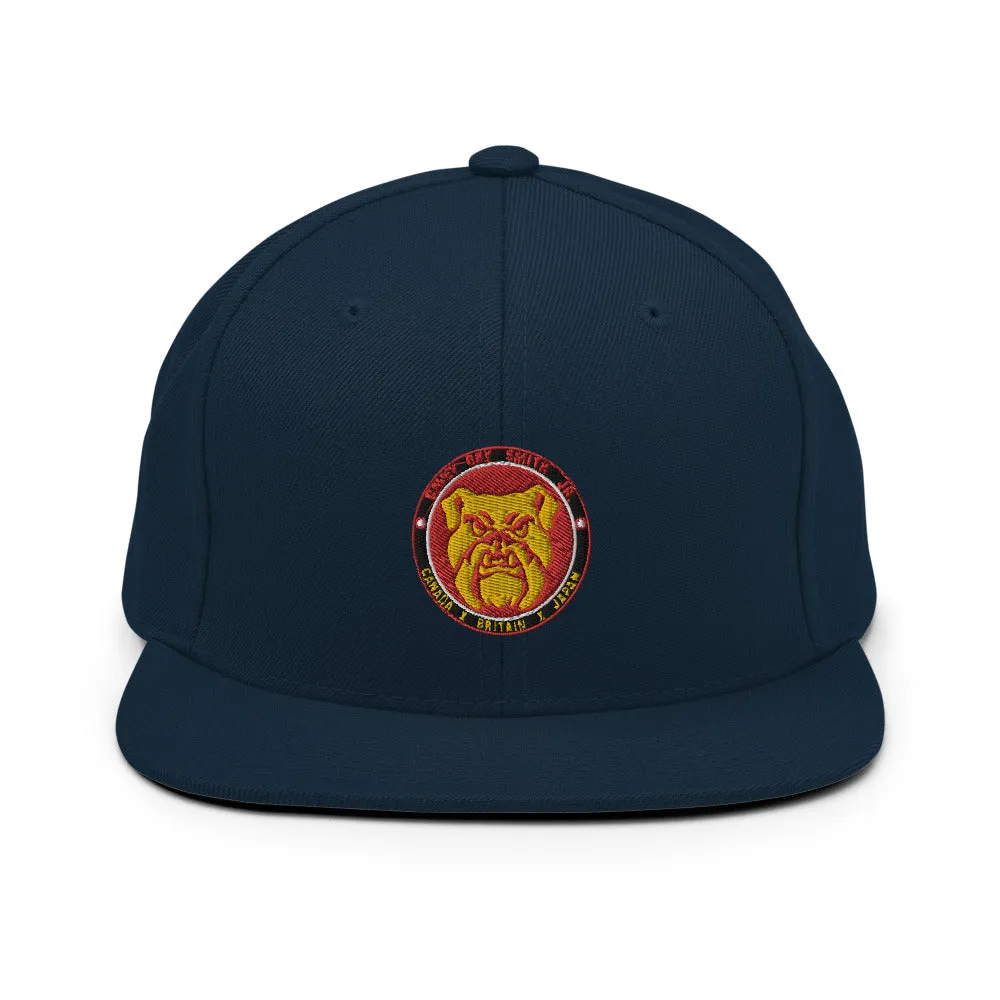 Davey Boy Smith Jr Bulldog Japan Snapback Hat