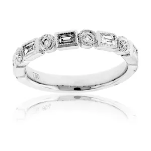 Diamond Shape Alternating Style Band