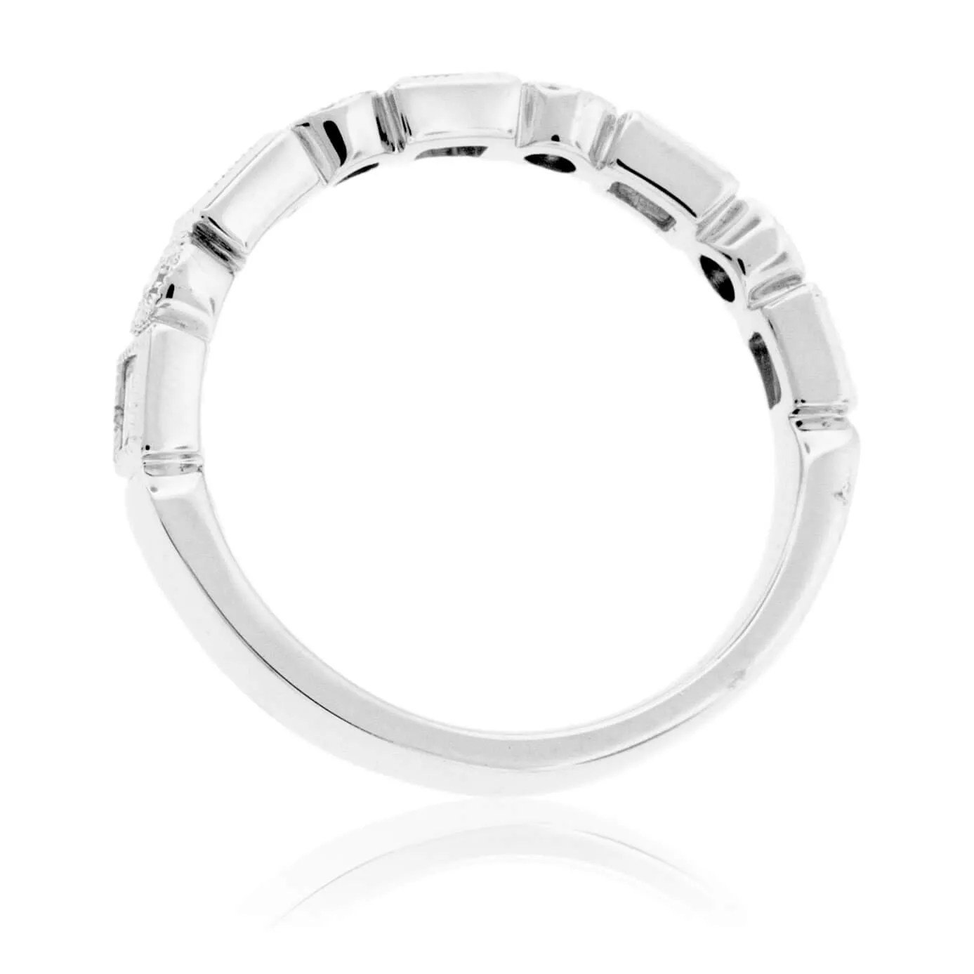 Diamond Shape Alternating Style Band