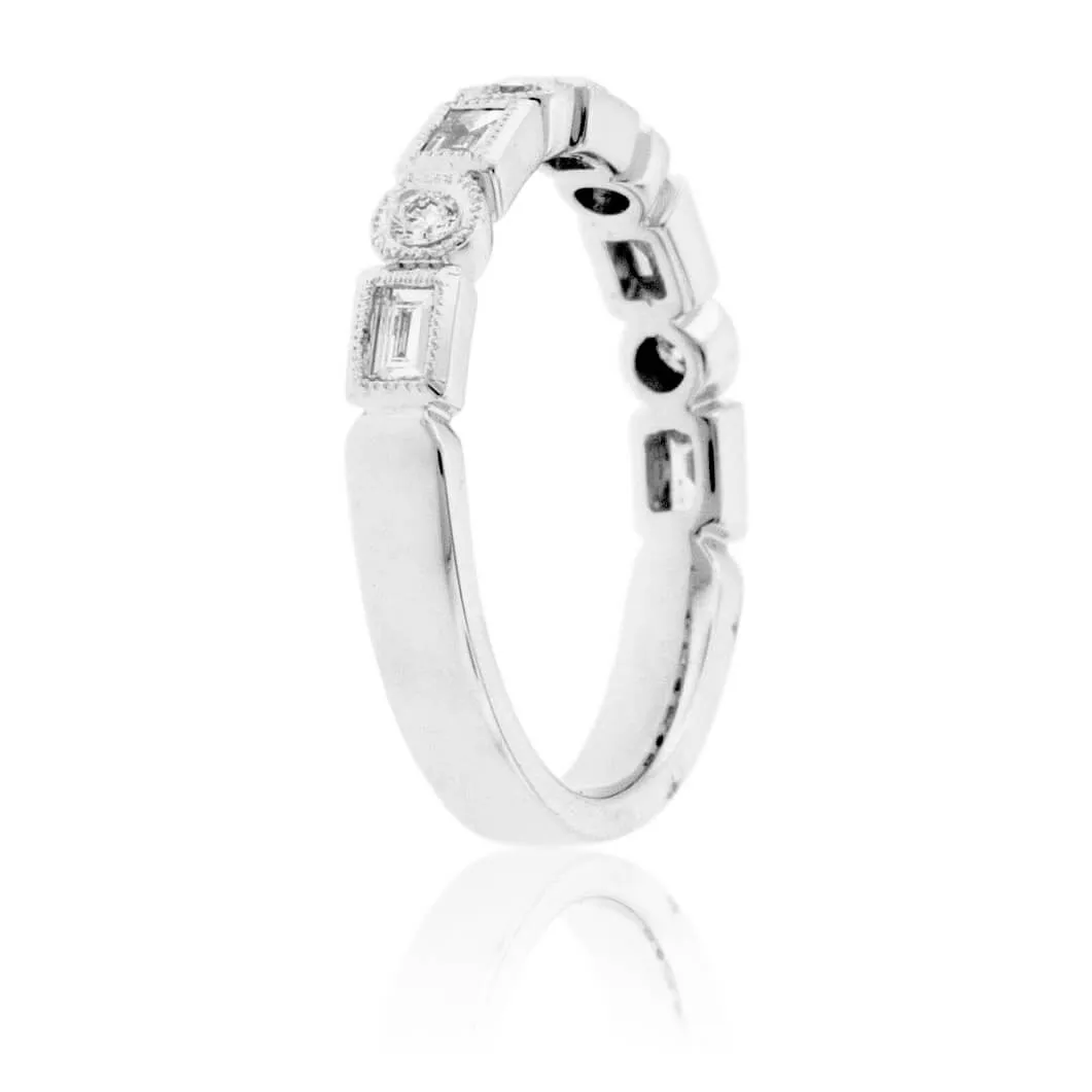 Diamond Shape Alternating Style Band